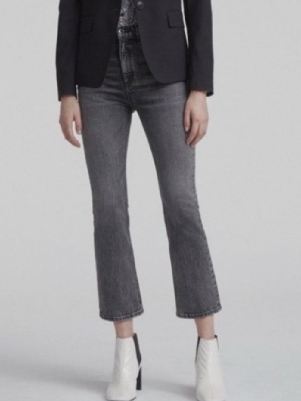 RAG & BONE Grey Hana Jeans in 26